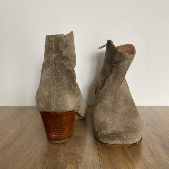 #isabelmarant #booties #suede #boots #suedeboots - Picture 3 of 4